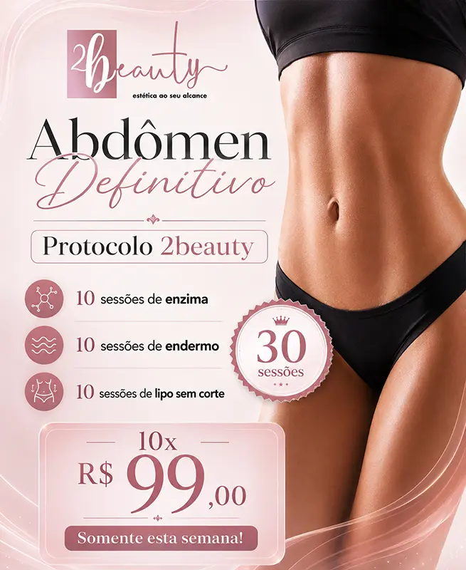 Tratamento Abdômen Definitivo 2Beauty